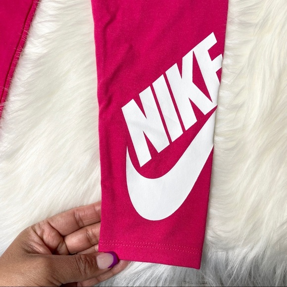 Nike | Girls Nike Pink Leggings - Picture 3 of 4